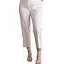 a pea in the pod cropped white maternity pant